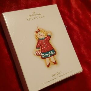 2007 Daughter Hallmark Keepsake Christmas Ornament